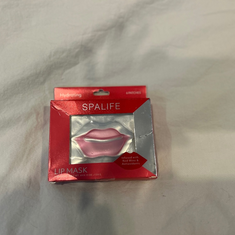 SpaLife Hydrating Collagen Red Wine Antioxidants Lip Mask